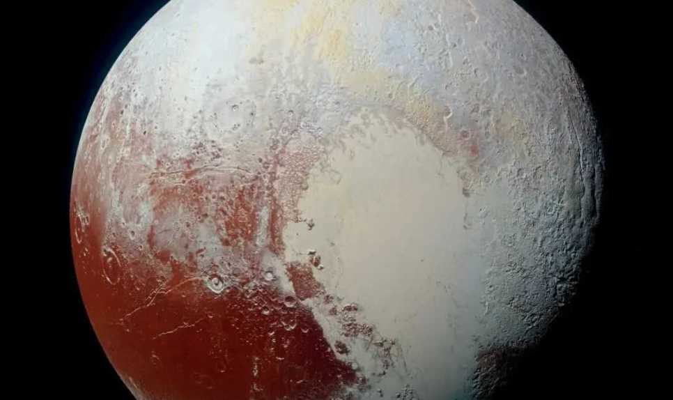 New Horizons' Near-Infrared Image Unveils Pluto's Diverse Surface